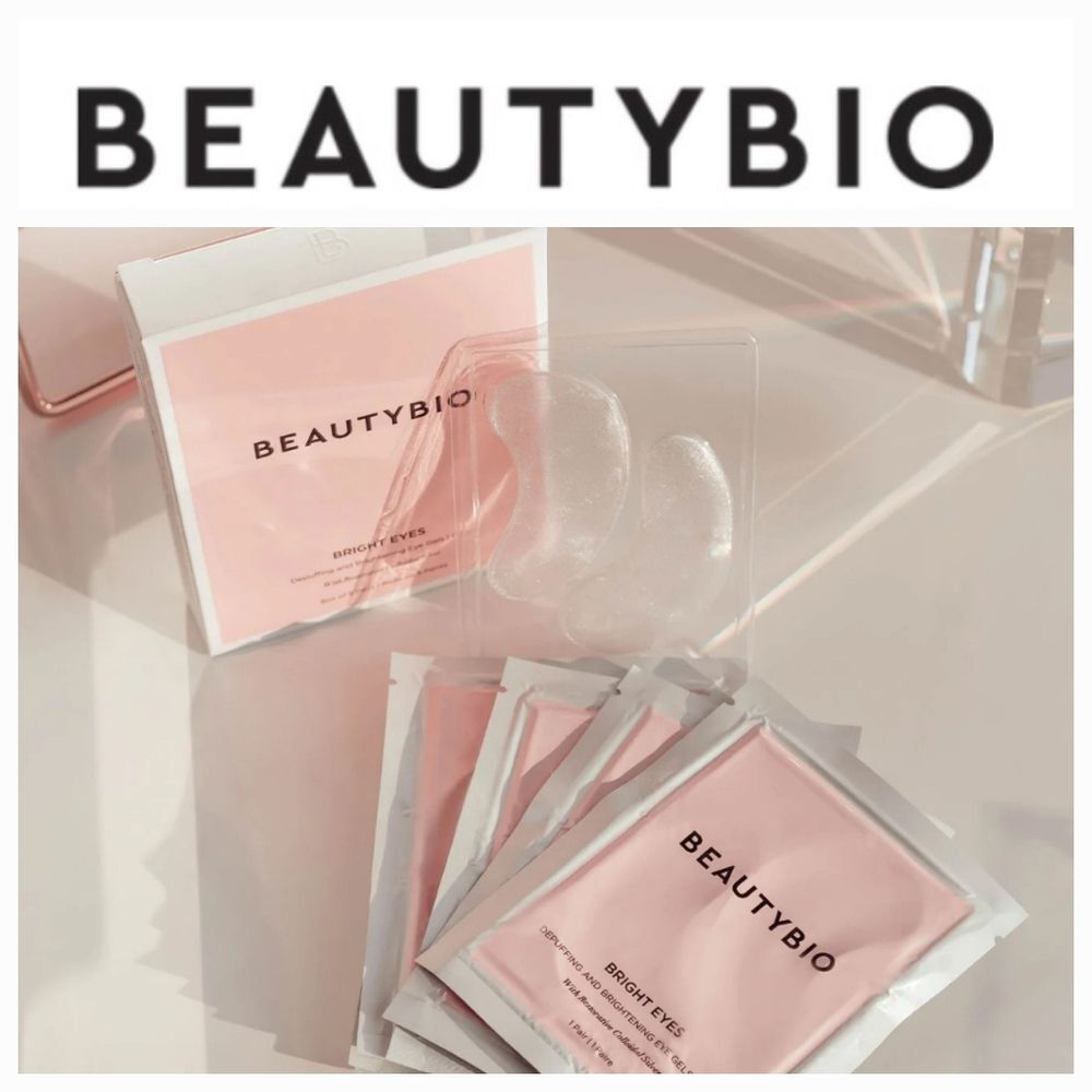 BeautyBio Bright Eyes DePuffing & Brightening Eye Gels- 15 Paur